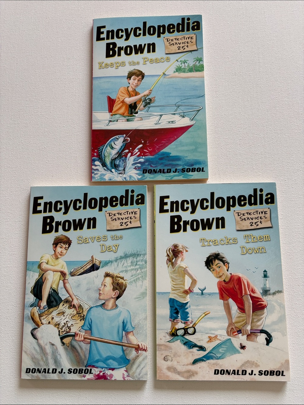 Encyclopedia Brown Vols. 6, 7, 8 by Donald J. Sobol